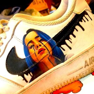 Billie Eilish Nike Women’s US 9.5/ UK 8.5. In good condition. Needs clean/laces